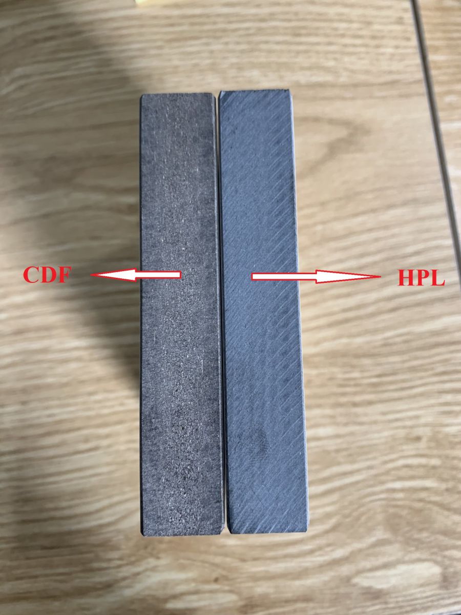 Vách ngăn tấm CDF (Compact Density Fiberboard)